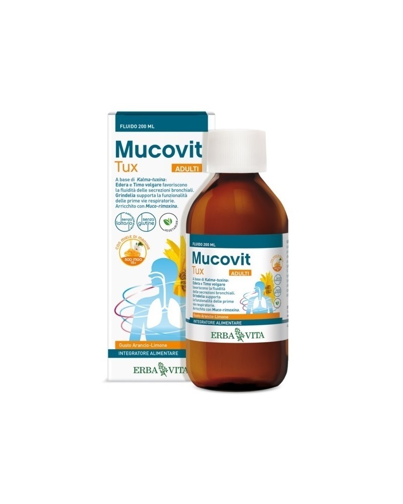 Mucovit Tux Fluido Adulti200Ml